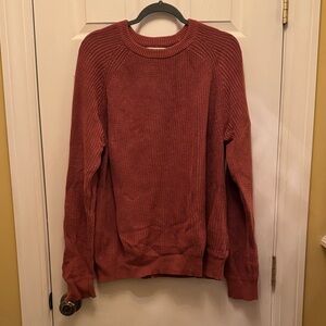 Old Navy Men's Rust Crewneck Sweater